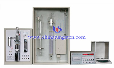 tungsten granule CS analyzer image