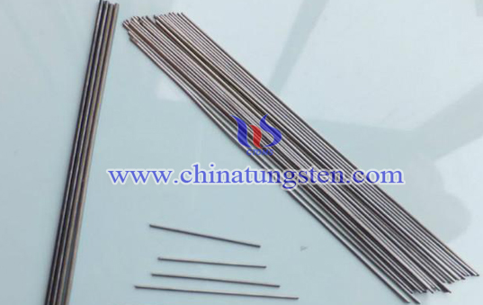 polished wolfram rod tungsten rod