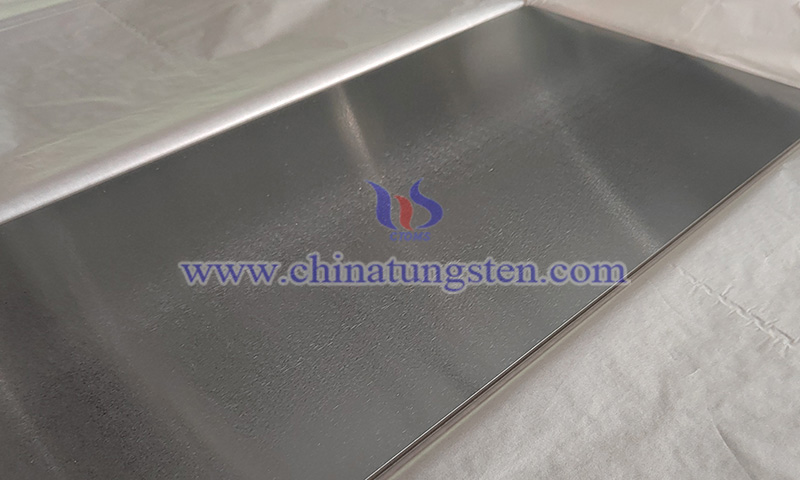 manufacturing process of tungsten plate