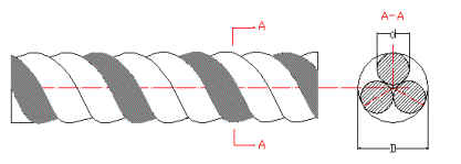 Stranded Tungsten Wire Drawing 