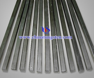 sintered tungsten bar image