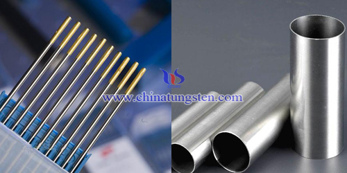 tungsten electrode application stainless steel pipe welding