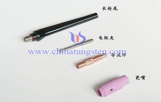 tungsten electrode holder