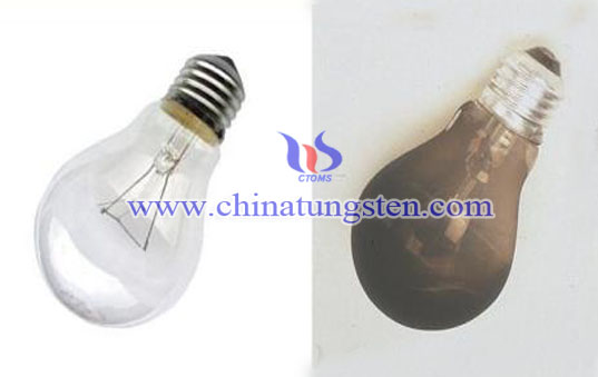 tungsten filament sublimation