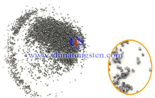 gambar granul tungsten dengan ketulenan tinggi