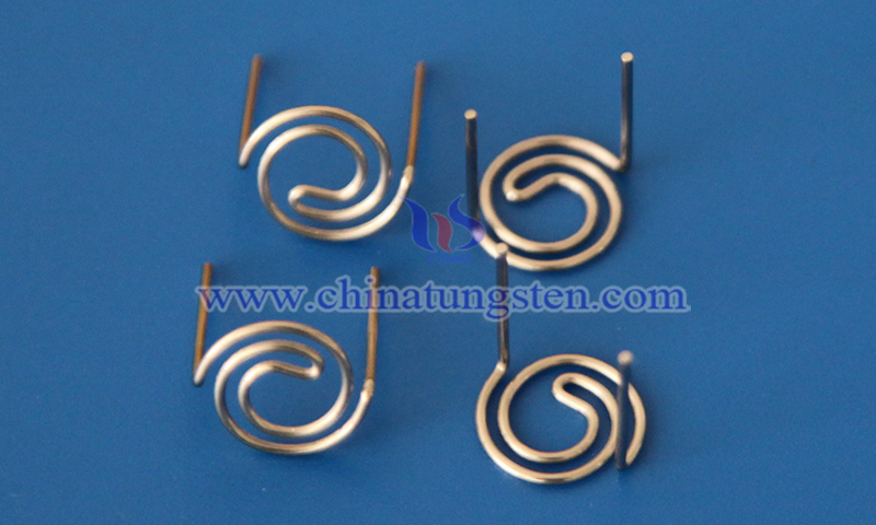 tungsten heater in laboratory vacuum picture