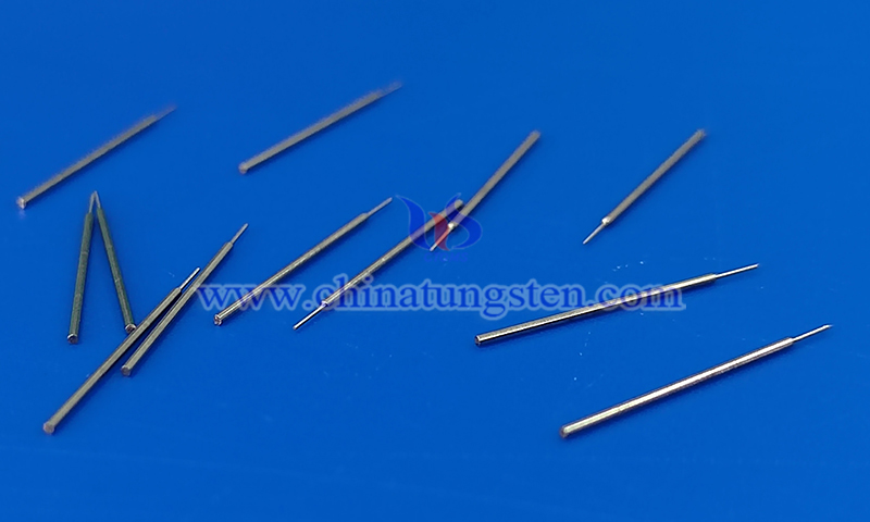 中钨智造钨针的质检表（示例）图片