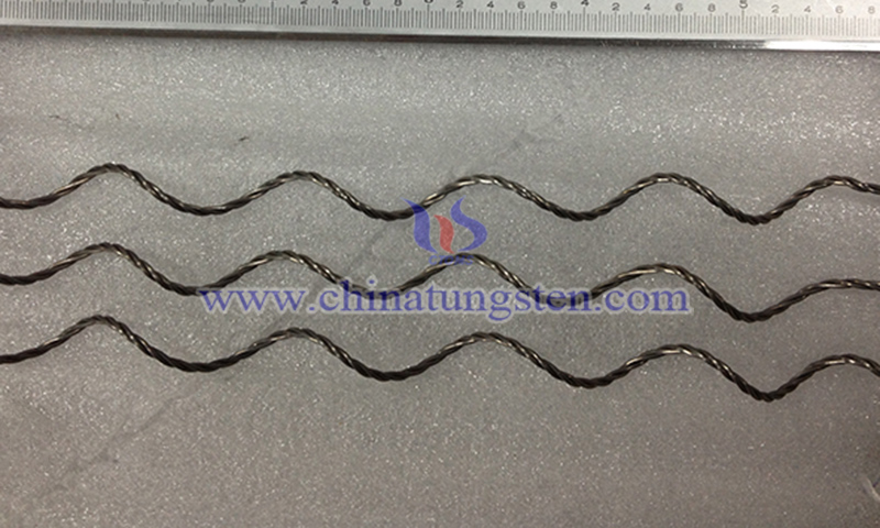 wave type tungsten heater picture